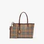 Small Check Tote - Image 3