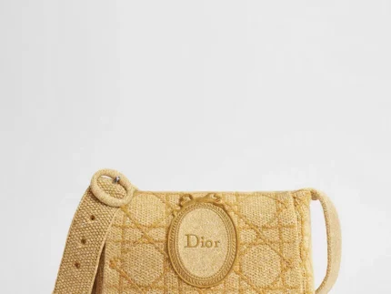 Large Dior Médaillon Messenger Flap Bag