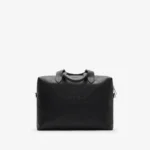 Embossed Check Briefcase