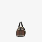 Mini Check Bowling Bag - Image 2