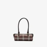 Mini Check Barrel Bag