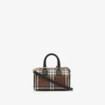 Mini Check Bowling Bag - Image 3