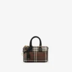 Mini Check Bowling Bag