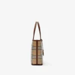 Small Check Tote - Image 5