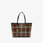 Small Check Tote
