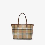 Small Check Tote - Image 4