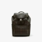 City Check Clip Backpack