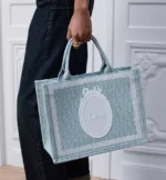 Medium Dior Book Tote with Strap - Image 5