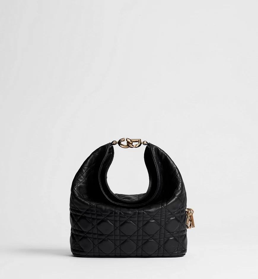 M2867ODKZM900_SBG_E01-1 Small Dior Toujours Hobo Bag - Image 1