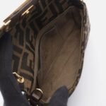 FENDI Baguette Smartphone Pouch ZUCCA crossbody Shoulder Bag - Image 2