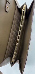 Hermes Epsom Constance Long To Go Wallet Etoupe Crossbody - Image 5