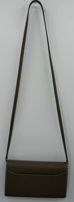 Hermes Epsom Constance Long To Go Wallet Etoupe Crossbody - Image 2