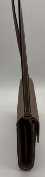 Hermes Epsom Constance Long To Go Wallet Etoupe Crossbody