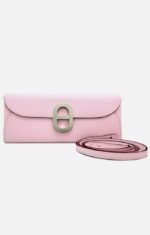 Hermes Chaine d'Ancre To Go Wallet Mini Shoulder Bag Leather Rose Darling