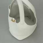 Hermes Picotin Lock PM
Handbag Bucket Bag White Clemence Leather Y Stamp - Image 6