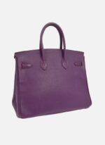 Hermes Cassis Chevre Myzore Birkin Handbag - Image 2